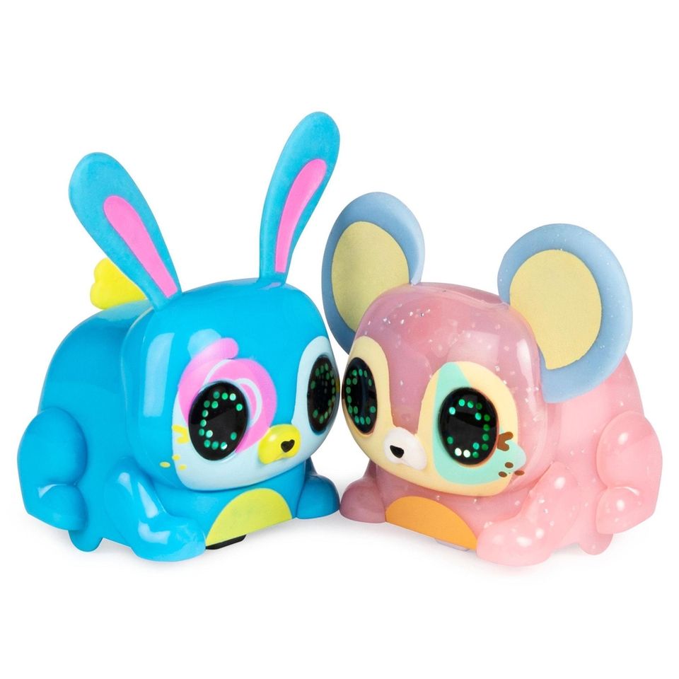 These interactive collectible pets will wiggle their tails,