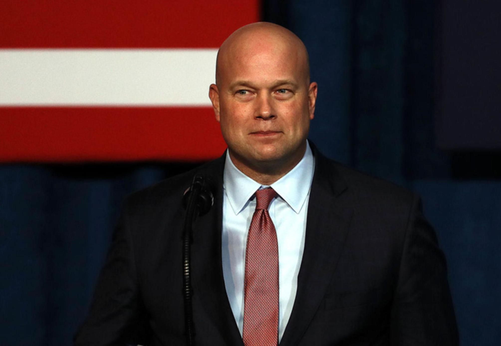 Acting Attorney General Matthew Whitaker