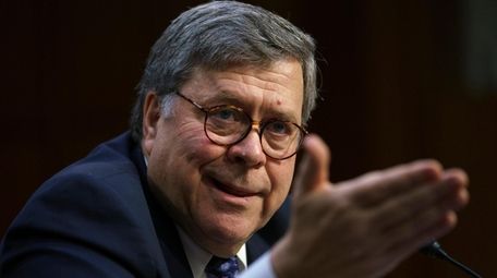 Attorney General nominee William Barr testifies before the