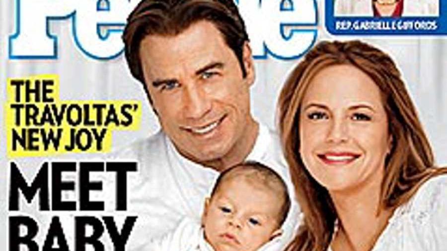 Travolta And Wife Show Off Baby Son Benjamin Newsday