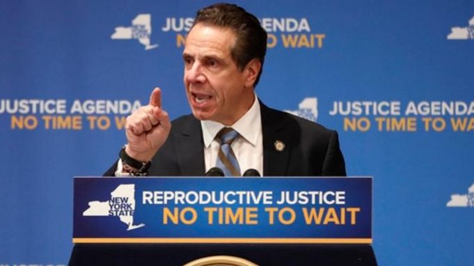 Gov. Andrew M. Cuomo speaks during an appearance