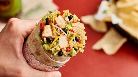 Moe's Southwestern Grill offers a Homewrecker Burrito.
