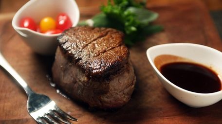 Filet mignon is served at Imperial Meat Company