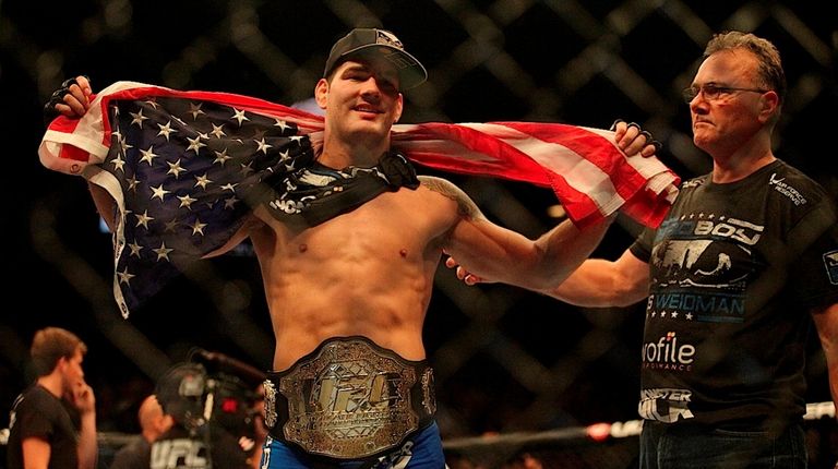 Chris Weidman became the new UFC middleweight champion