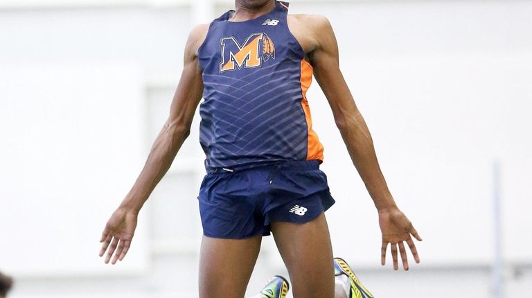 Manhasset triple jumper Meldon Grant