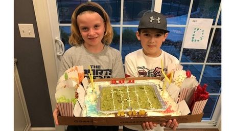 Kidsday reporters Julia Mennella and Matthew Kunkel of
