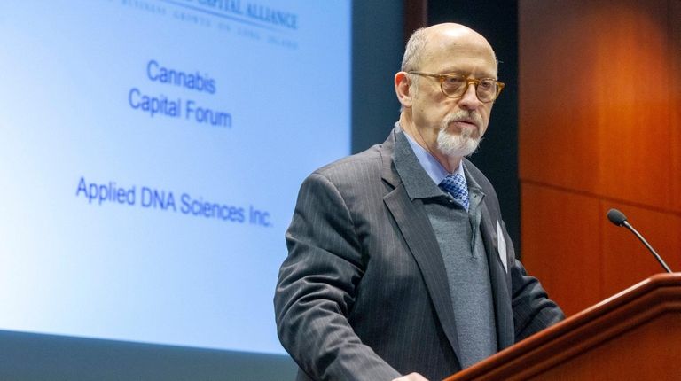 James Hayward, Applied DNA Sciences president and CEO,