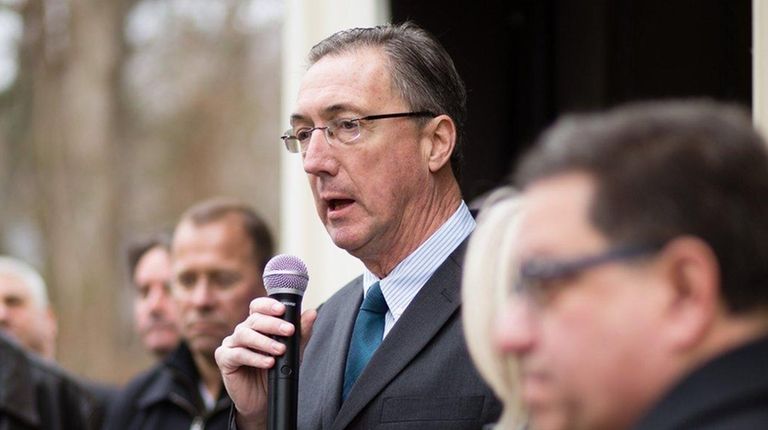 New York State Sen. James Gaughran, seen on