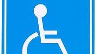 Handicapped sign