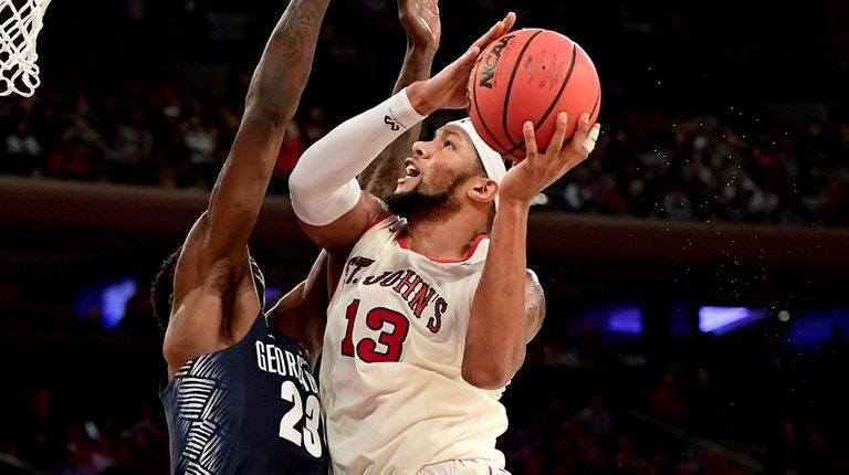 Marvin Clark II #13 of the St. John's