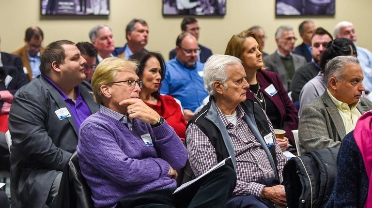 Attendees at the Long Island Drinking Water Quality