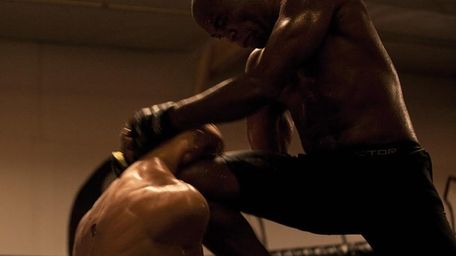 Anderson Silva in a scene from the documentary,