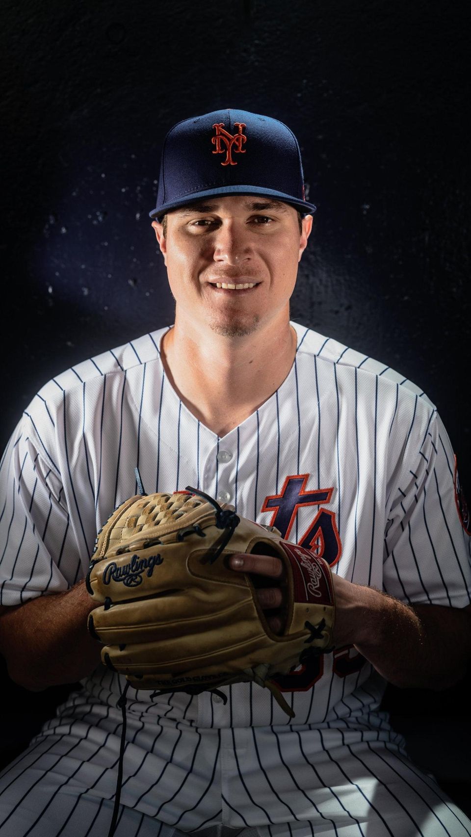 New York Mets pitcher Drew Gagnon during spring