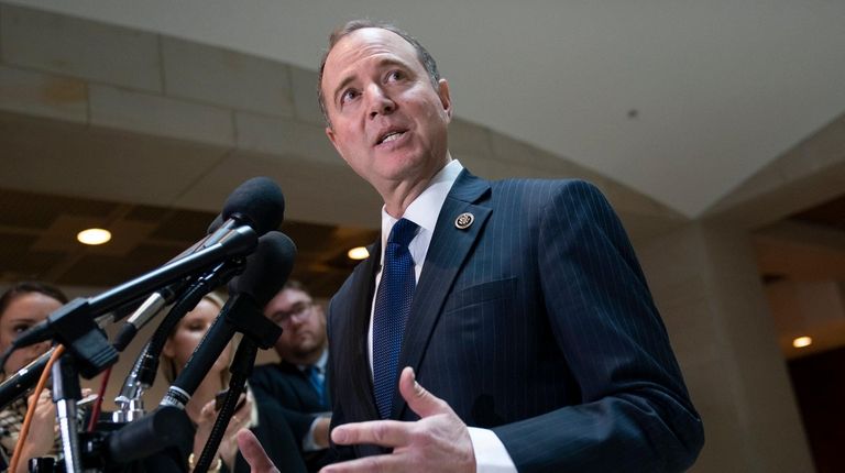 House Intelligence Committee Chairman Adam Schiff (D-Calif.) speaks