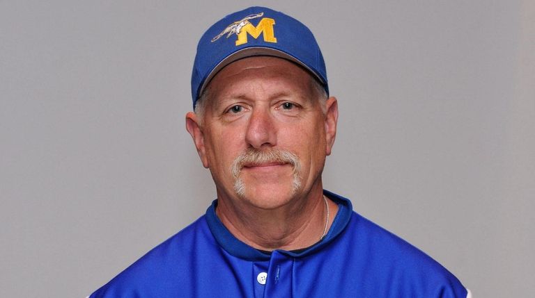 Mattituck coach Steve DeCaro poses for a portrait