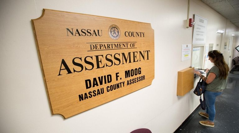 The Nassau County Department of Assessment in Mineola