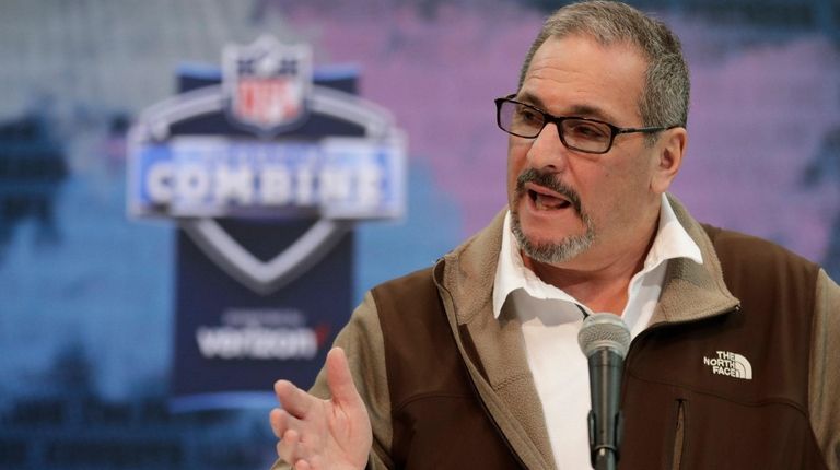 Giants general manager Dave Gettleman at the NFL
