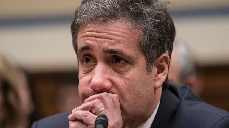 Michael Cohen, President Donald Trump's former personal lawyer,
