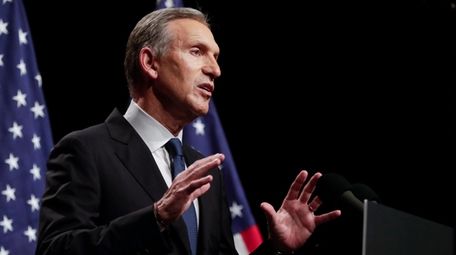 Former Starbucks CEO Howard Schultz speaks at Purdue