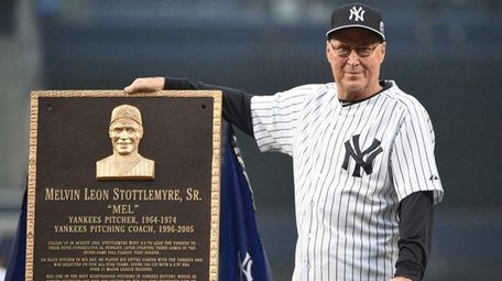 Former Yankees pitcher and pitching coach Mel Stottlemyre