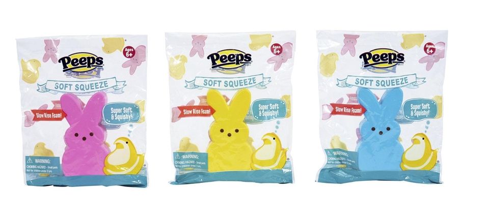 peeps soft squeeze squishy