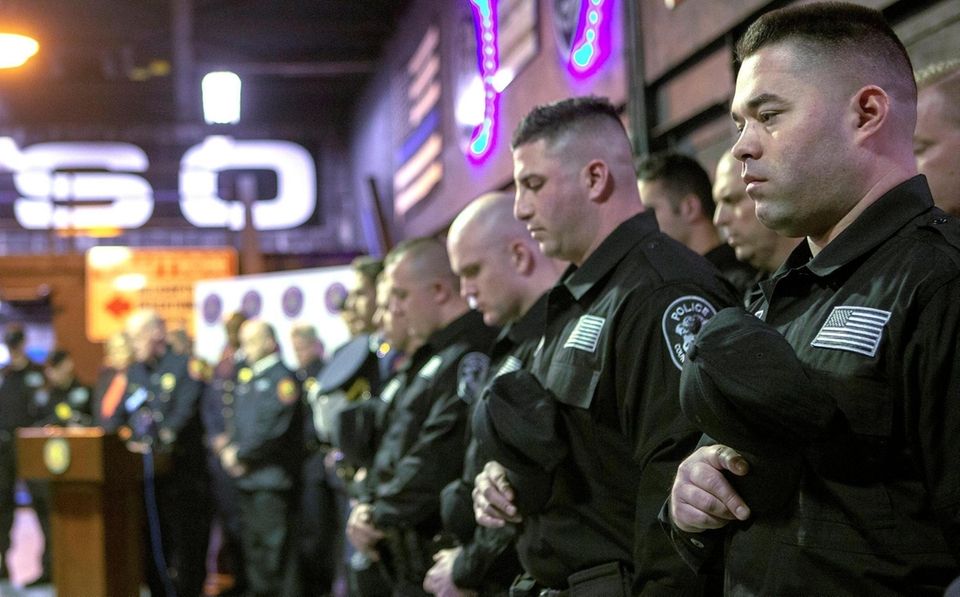Members of BSO at a ceremony to dedicate