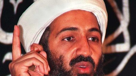 An undated file photo of Osama bin Laden.