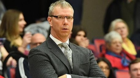 Coach Jeff Boals, 55-41 at Stony Brook, played