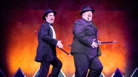 Richard LaFleur, left, plays Leo Bloom and Jason