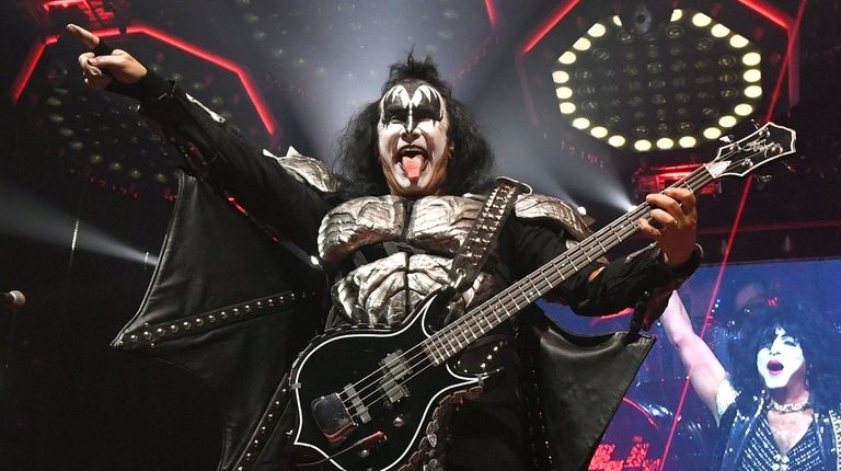 KISS, with Gene Simmons, performs at Nassau