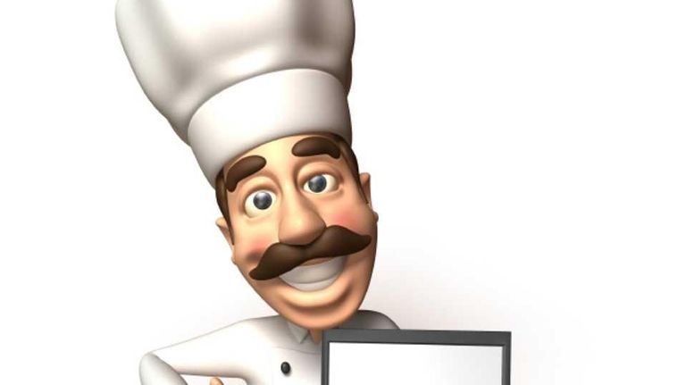 Chef, Computer, Recipe, Restaurant, Internet, Food, Laptop, Italian