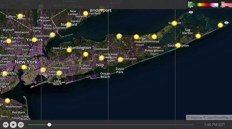 Look for clear skies Wednesday afternoon, Long Islanders.