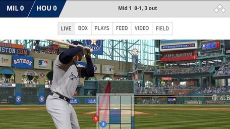 Users can watch the Major League Baseball Game