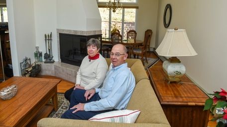 Kathy and Tom McCarthy at their Eatons Neck