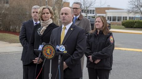 Nassau Police Commissioner Patrick Ryder and Nassau County