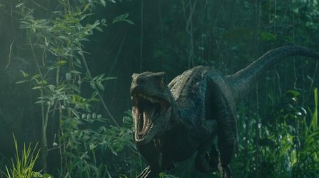 A scene from "Jurassic World: Fallen Kingdom."