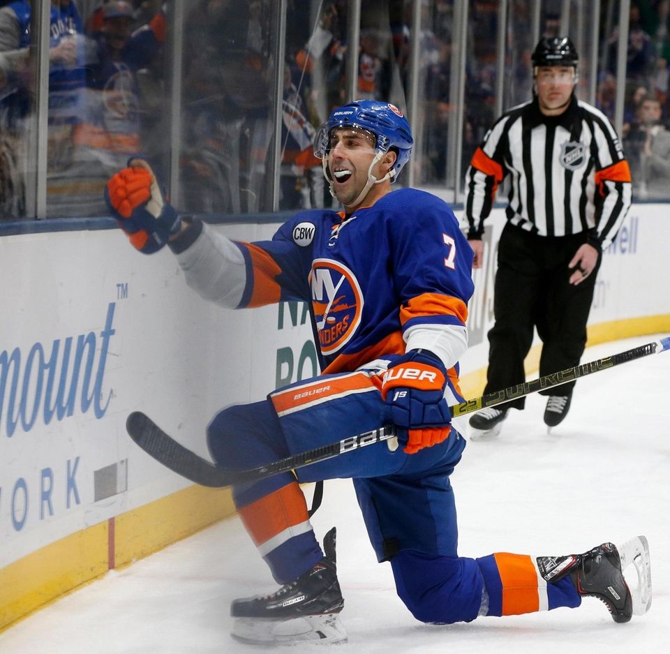 Jordan Eberle #7 of the New York Islanders