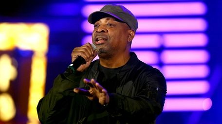 Chuck D performs onstage during Michael Muller's