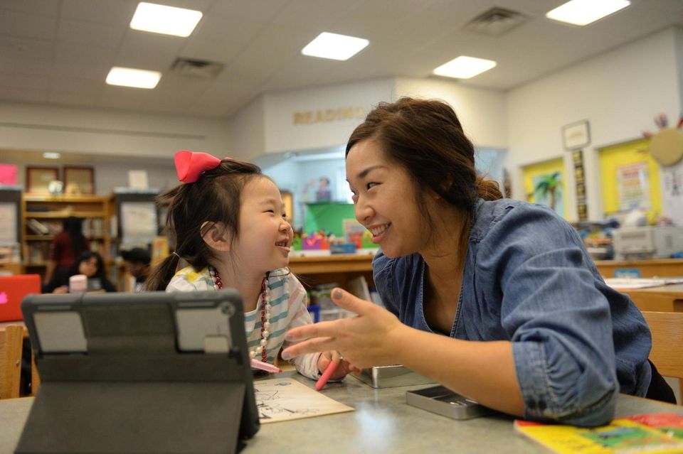 In Valley Stream, parents are heading back to