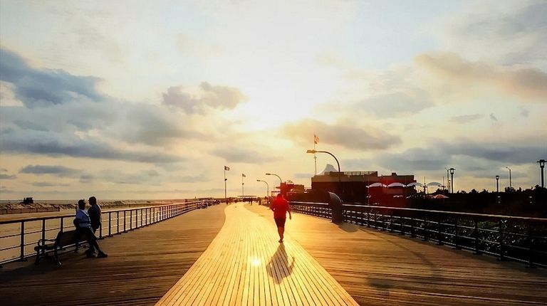 Long Island Boardwalks By Day And Night Newsday