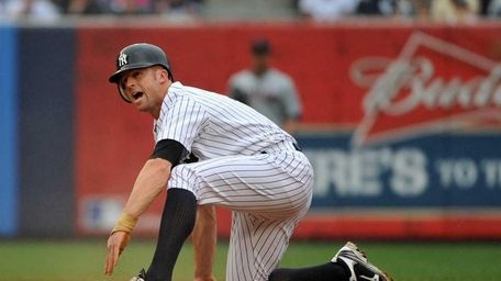New York Yankees left fielder Brett Gardner (11)