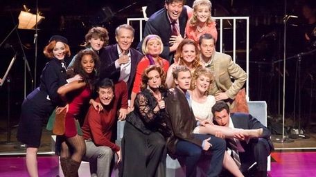 The cast of Company