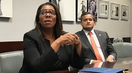 New York Attorney General Tish James visited the