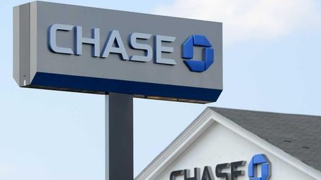 JPMorgan Chase & Co. signage is displayed outside