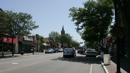Main Street in Patchogue. (July 1, 2011)