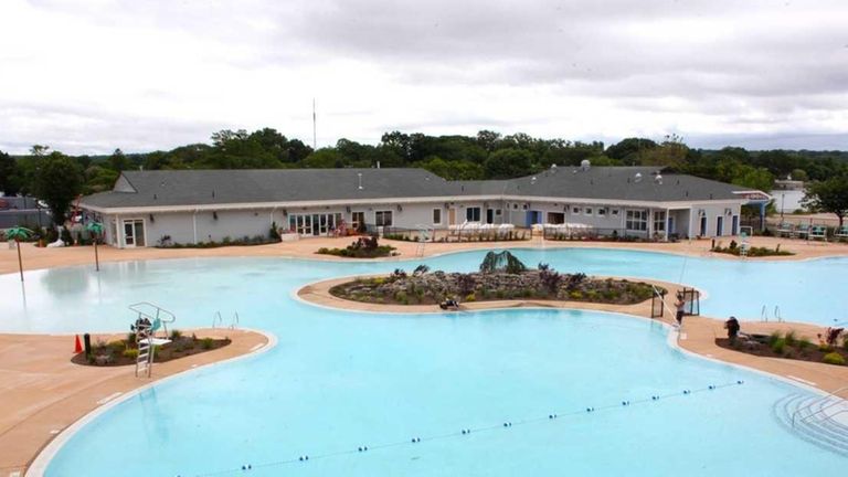 The Manorhaven Beach Complex underwent an $18-million renovation