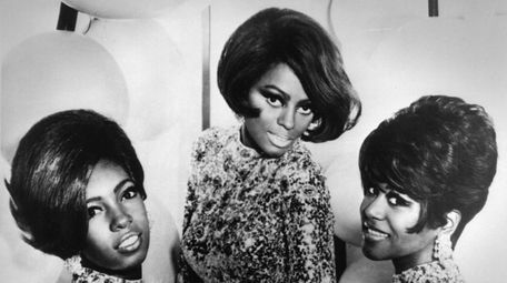 Mary Wilson, Diana Ross and Cindy Birdsong of
