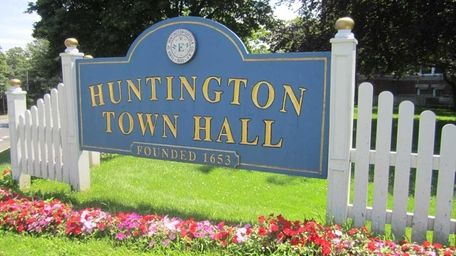 Huntington Town Hall in an undated photo.