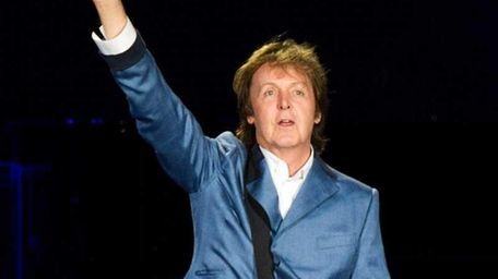 Paul McCartney performs in concert at Yankee Stadium