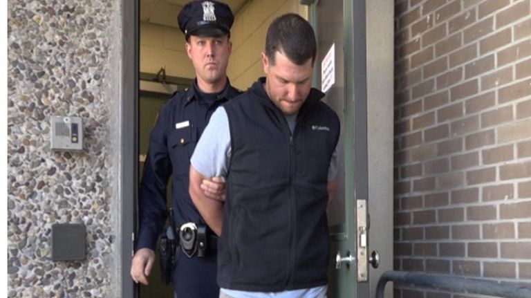 Michael Evans, 32, of Rocky Point, allegedly installed